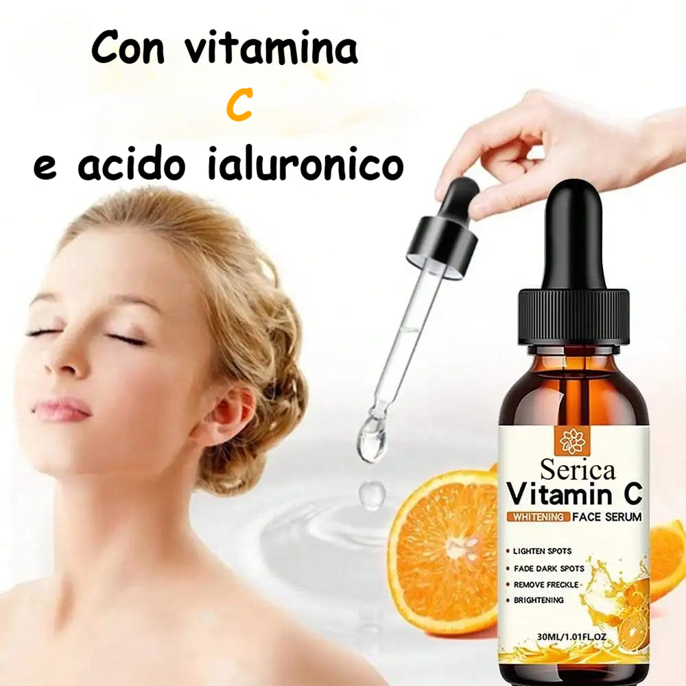 Siero per il viso - con vitamina C e acido ialuronico