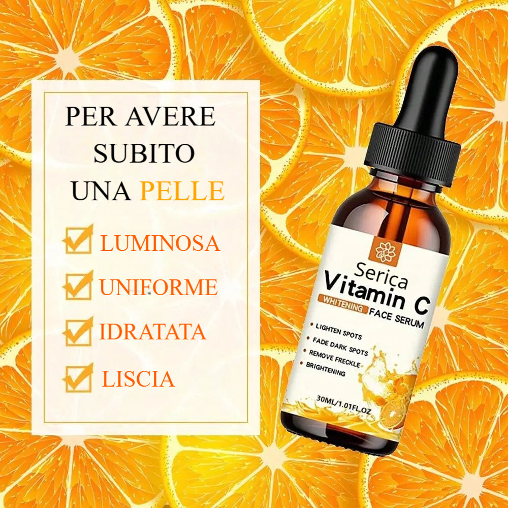 Siero per il viso - con vitamina C e acido ialuronico