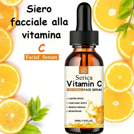 Siero per il viso - con vitamina C e acido ialuronico